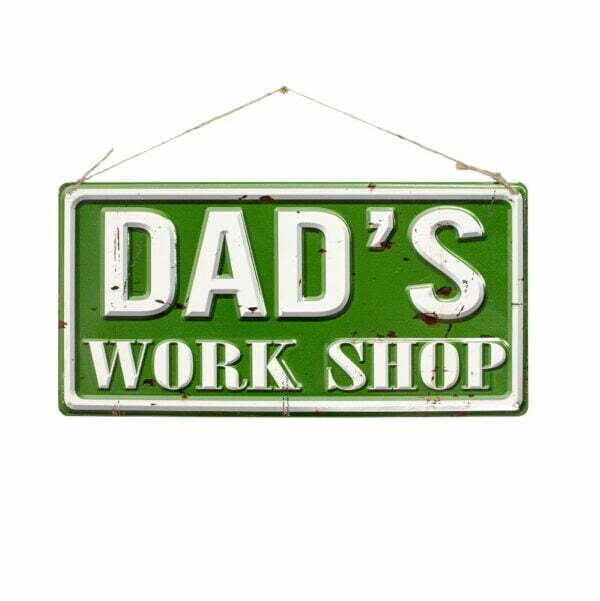 Dad's Work Shop Wall Sign | La Hacienda