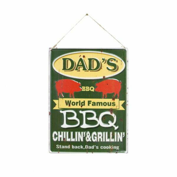 Dad's BBQ Wall Sign | La Hacienda